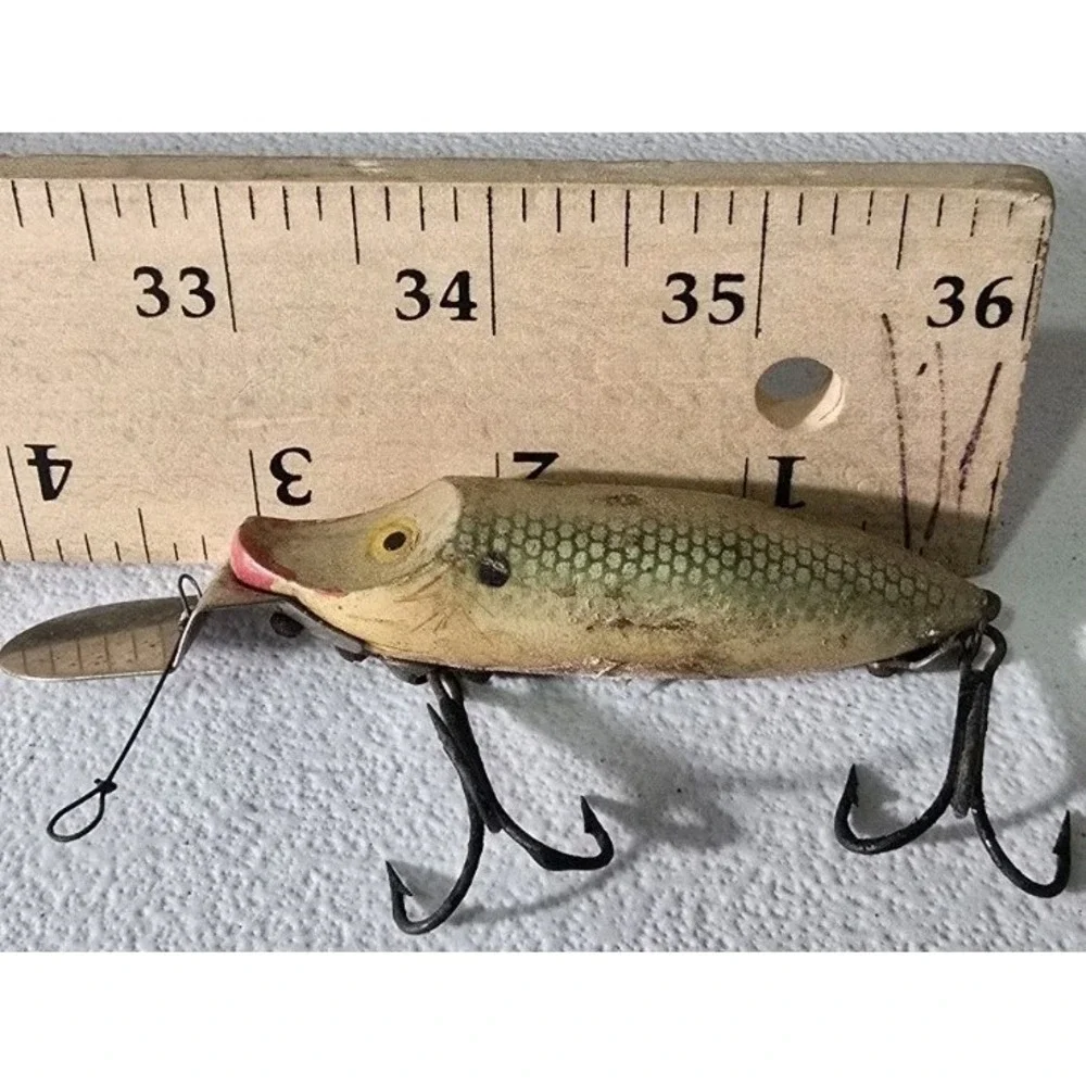 Vintage HEDDON RIVER RUNT SPOOK FLOAT Fishing Lure‎